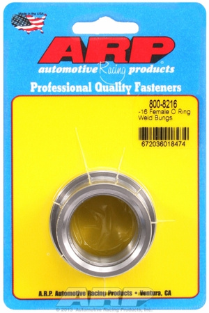 ARP -16 female O ring steel weld bung