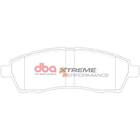 DBA Brake Pads Xtreme Performance Bremsbeläge hinten – DB1891XP