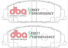 Bremsbeläge vorne DBA Brake Pads Street Performance Hawk HB606x.650 - DB1765SP BITTER Vero CHEVROLET M.East S.Africa HOLDEN Aust NZ