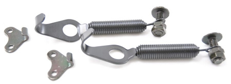 IRP fekete rugós klipsz