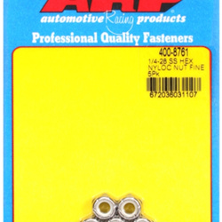 Śruby ARP "1/4""-28 SS fine nyloc hex nut kit" (5pcs)