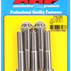 Śruby ARP "3/8""-24 x 2.250 12pt SS bolts" (5pcs)