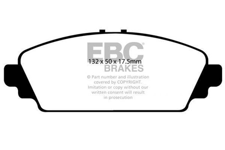 DP1544 - Ein Satz Bremsbeläge serie ULTIMAX2 EBC Brakes