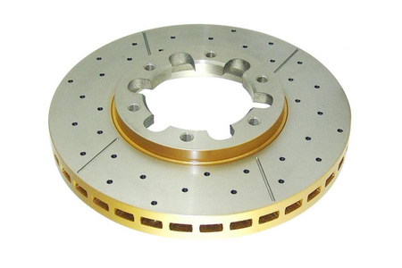 Bremsscheibe vorne DBA Street Series - X-GOLD - DBA625X NISSAN Patrol Y61