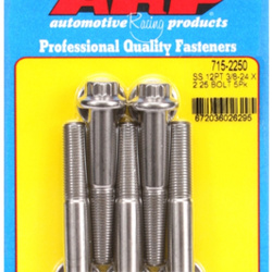 ARP "3/8""-24 x 2.250 12pt 7/16 wrenching SS bolts" (5pcs)