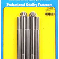 ARP "7/16""-20 x 5.000 12pt SS bolts" (5pcs)