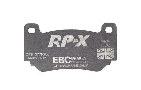 DP81377RPX - Zestaw wyścigowych klocków hamulcowych seria RP-X Racing EBC Brakes