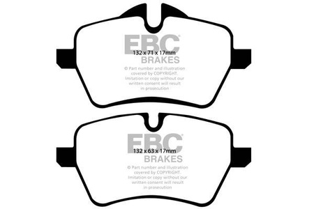 DP1789 - Ein Satz Bremsbeläge serie ULTIMAX2 EBC Brakes