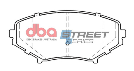 Bremsbeläge vorne DBA Brake Pads Street Series Ceramic - DB1513SS MAZDA RX8