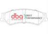 Bremsbeläge hinten DBA Brake Pads Street Performance - DB1675SP FORD Aust NZ S.Africa Fairmont BF V8 Falcon Territory