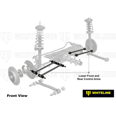 Wahacze tylne poprzeczne regulowane Whiteline Subaru Impreza GD / Forester SF - KTA109 Subaru Forester SF Impreza GD WRX