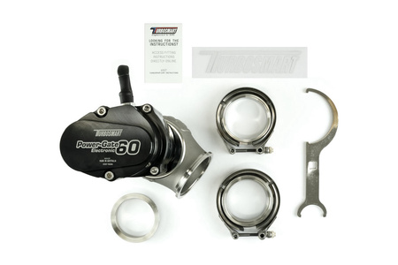 Zawór upustowy czarny Turbosmart Wastegates Gen-V eWG60 Power-Gate 60 Electronic