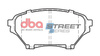 Brake Pads Street Series Ceramic front - DB1386SS MAZDA MX5 Mk2 NB Sport