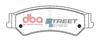 DBA Brake Pads Utcai sorozat hátsó fékbetétek Kerámia - DB1675SS FORD Aust NZ S.Africa Fairmont BF V8 Falcon Territory