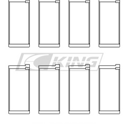 King jungiklio guolio apvalkalas ALFA 105, 105.48 ,AR016 ,AR64103 - CR4595XP STDX