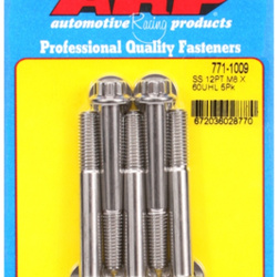 Śruby ARP M8 x 1.25 x 60  12pt SS bolts (5pcs)