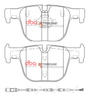 Brake Pads Xtreme Performance rear - DB15126XP BMW 3 Series F30 330 335 340 ActiveHybrid F31 F34 GT xDrive F30 F31 GT F34 4 F32 Coupe 430 435 440 F33 Convertible F36 Gran F32 F33 F36