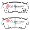 Klocki hamulcowe przednie DBA Brake Pads Street Series Ceramic - DB1134SS SANTANA S410 S413 Vitara SUZUKI TA01 TA02 TV01 TV02 Van X-90 LA115 LB115