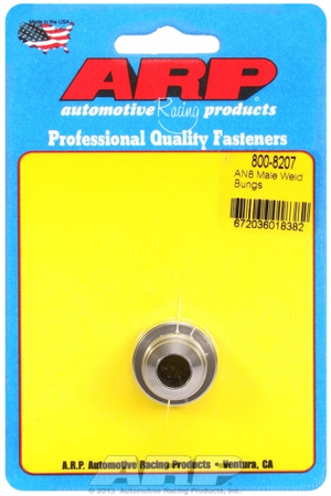 ARP AN8 male steel weld bung
