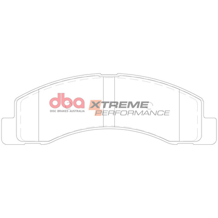 DBA fékbetétek Xtreme Performance első fékbetétek - DB1731XP