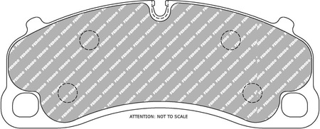 Ferodo Racing DS2500 brake pad front FCP4664H PORSCHE 718 BOXSTER 982 Cayman CAYMAN 911 991 991.2 992 Convertible 981 