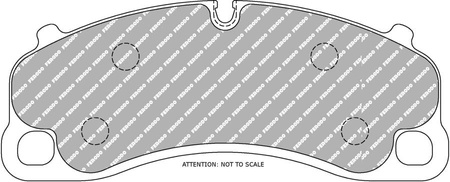 Ferodo Racing DSUNO brake pad front FCP4664ZB PORSCHE 718 BOXSTER 982 Cayman CAYMAN 911 991 991.2 992 Convertible 981 