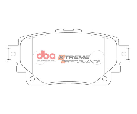 Klocki hamulcowe tylne DBA Brake Pads Xtreme Performance - DB15068XP TOYOTA KLUGER