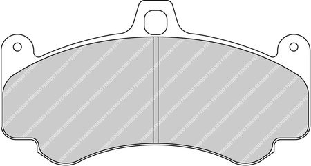 Ferodo Racing DS2500 brake pad front FRP3096H PORSCHE 911 997 