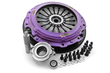 Xtreme Performance Subaru Impreza / WRX - 230mm Rigid Ceramic Twin Plate Clutch Kit Incl Flywheel 1800Nm