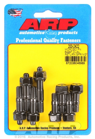 ARP Moroso 64927 dual ret spring w/2" spcr plate carb stud k