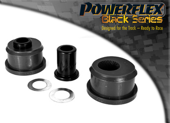 Front Lower Wishbone Rear Bush Caster Offset Powerflex Polyurethane Bush Black Series BMW 3 Series E30 inc M3 (1982 - 1991) PFF5-303BLK