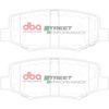 Brake Pads Street Performance Hawk HB608x.630 rear - DB2003SP DODGE USA Nitro JEEP Cherokee Wrangler JK