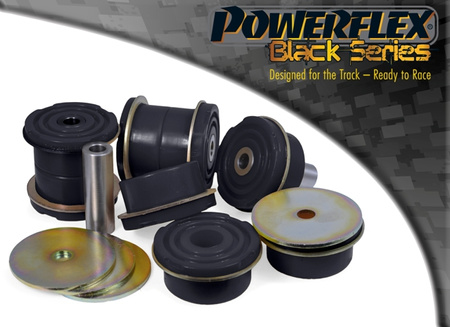 Tuleja tylnej ramy pomocniczej Powerflex Black Series Volvo S60 2WD (2010 - 2018) PFR19-1922BLK