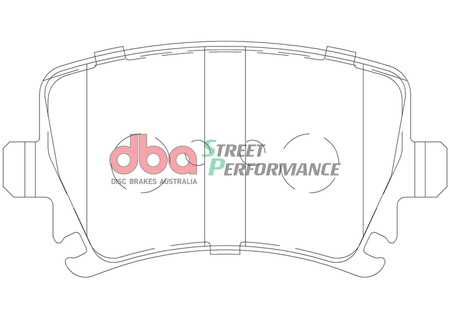 Brake Pads Street Performance Hawk HB544x.628 rear - DB1865SP AUDI A3 8P Cabriolet quattro A4 B7 Convertible A6 C6 allroad Avant RS3 S3 TT 8J TTRS Plus TTS SEAT Altea Freetrack Exeo Leon 1P 5F SKODA Octavia 1Z 5E Superb 3T Yeti VOLKSWAGEN Caddy Life Maxi