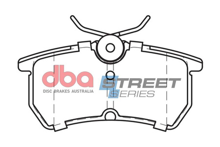 Brake Pads Street Series Ceramic rear - DB1759SS FORD Aust NZ Fiesta Mk6 Mk7 Focus Mk1 Puma Racing