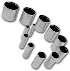 89mm külső átmérőjű, 500mm hosszú alumínium tömlőcsatlakozó