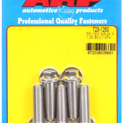 ARP "3/8""-24 x 1.250 hex SS bolts" (5pcs)
