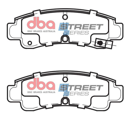 Hintere DBA-Bremsbeläge Street Series Keramik – DB1211SS