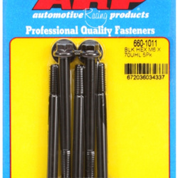 Śruby ARP M6 x 1.00 x 70 hex black oxide bolts (5pcs)