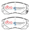 Brake Pads Street Series Ceramic front - DB1219SS SUBARU Impreza Legacy BC3 BC5 BC7 BD5 BD7 BF3 BF5 BF7 BG5 BG7