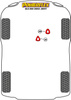 Zestaw śrub regulacji kąta pochylenia PowerAlign (14mm) Powerflex road+black Mercedes-Benz GLA Class inc A45 AMG W156 (2014-2020) PFA100-14