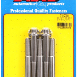 ARP "3/8""-24 x 2.750 12pt 7/16 wrenching SS bolts" (5pcs)