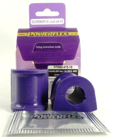 Tuleja Poliuretanowa Powerflex Vauxhall / Opel Cavalier GSi/Calibra 4WD, Vectra A (1989-1995) -  PFR80-415-18 Nr na diagramie: 7