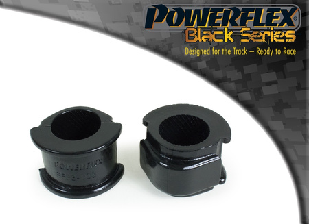 Front Anti Roll Bar Mount 24mm Powerflex Polyurethane Bush Black Series Audi 80 / 90 - inc S2/RS2 & Quattro (1976 - 2000) Coupe (1981-1996) PFF3-103-24BLK