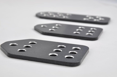Nakładki na pedały aluminiowe IRP BLACK