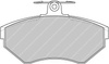 Ferodo Racing DS2500 brake pad front FCP1312H SEAT Arosa 6H Cordoba II Vario Ibiza Ibiza III Toledo VOLKSWAGEN Caddy Caddy Golf 3 Lupo Polo II Classic Variant Variant