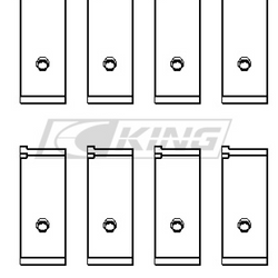 King Pleuellagerhülse SUZUKI G13A, G13B, G13BA, G13BB - CR4605XP