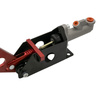 Hydrauliczny hamulec ręczny IRP pionowy / poziomy czerwony + pompa IRP 0.625