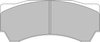 Ferodo Racing DS3000 brake pad front FRP3081R MITSUBISHI Lancer