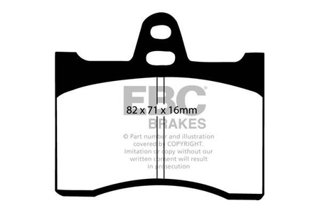 DP227 - Zestaw klocków hamulcowych seria ULTIMAX2 EBC Brakes
